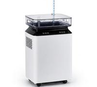Megonia Deshumidificador Profesional Eléctrico Industrial 80L/Día con Bomba | Deshumidificador Grandes Superficies / 3 Desagües / Depósito 8L / 170m² / 400m³/h | Casa Garaje Oficina Trastero Sótano