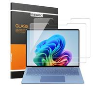 MEGOO 2 piezas - Protector de Pantalla de Vidrio Templado para Microsoft Surface Laptop 7 (2024, 15 pulgadas) - Resistente a Arañazos, Alta Definición, Compatible con Surface Pen
