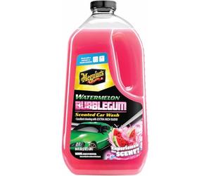 Meguiar’s Watermelon Bubblegum Scented Car Wash - Quickly and Gently Remove Dirt and Grime with Excellent Results in a Foam Cannon or When Used as a Bucket Wash - 64 Oz