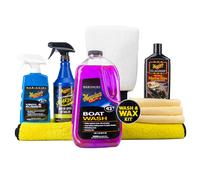 Meguiar's Kit de iniciaciσn de lavado y cera para barcos y vehνculos recreativos, el kit de detalles perfecto para barcos y vehνculos recreativos