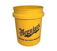 Meguiar's RG203 Yellow Wash Bucket - Cubo de Lavado Amarillo, 19 litros