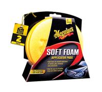 Meguiar's X3070 Soft Foam Applicators - Aplicadores de Espuma (Pack de 2 Unidades)