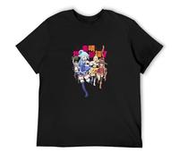 Megumin Konosuba Harajuku O-Neck 100% Cotton Short Sleeve Unisex T-Shirt XL