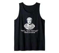 Meh Good Enough - Mediocrates - Filosofía Griega Sarcástica Camiseta sin Mangas
