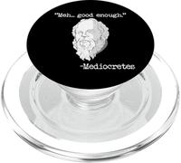 Meh... Lo Suficientemente Bueno Mediocretes Filosofía Mediocretes PopSockets PopGrip para MagSafe