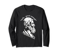 Meh Suficientemente Bueno Mediócrates Divertida Filosofía Griega Parodia Manga Larga