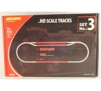 MEHANO F103 Set De Ampliación De Vías Rectas 40pz Escala H0 1:87