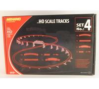 MEHANO F104 Set Ampliación vía A Otto Binario Curvo Recto 52pz H0 1:87