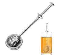 Mehl-Staubwedel Zum Backen | Edelstahl Mehlstreuer Zum Backen | Teleskop Puderzucker-Shaker | Shaker Duster Für Gebackene Leckereien, Zucker, Mehl