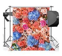 Mehofoto 5 x 7 ft fondo colorido papel flores foto fotografía fondo del día de la madre tema de fondo para fotografía sin costuras fondo plegable para Studio Props