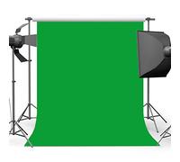 Mehofoto 5 x 7 poliéster Verde sólido Color telón de Fondo Color Puro sin Costuras Ligero Photo Booth Props