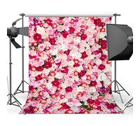 Mehofoto Floral Fondo 5 x 7 ft bebé recién Nacido fotografía Fondo Flor Pared Fondos de Fotos para Boda