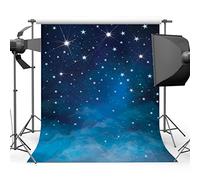 Mehofoto Fondos Azul Cielo Brillante Estrellas 5 x 7 Ft Fondo Personalizado Fondos para fotógrafo