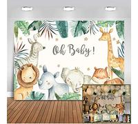 Mehofoto Safari Baby Shower - Fondo de vinilo para bebé, diseño de safari