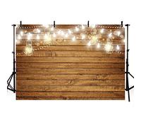 MEHOFOTO Telones de fondo de fotografía de 7 x 5 pies, botellas de madera brillantes, decoración de cumpleaños, boda, fiesta, estudio fotográfico, fondo de cabina