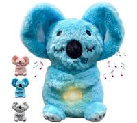MeHoo Peluche de Koala que respira, juguete de animal acolchado y respirante