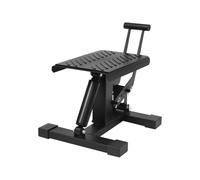 MEHOOSPVN Elevador hidráulico de motocicleta, carga de 200 kg, 250 - 342 mm, altura ajustable, soporte para reparación de motocross, color negro