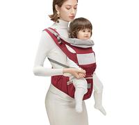 MEHOOSPVN Portabebés para recién nacidos a niños pequeños - Ergonómico, cómodo y ligero, asiento de cadera adecuado para bebés de 3 a 15 kg, fácil de poner, ideal para padres con manos libres, color
