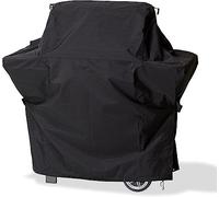 Mehr Garten Funda Barbacoa Trapezoidal 117x55x117 cm, Oxford 600D | Impermeable, resistente a los rayos UV y al desgarro, para barbacoa de gas con cordón de ajuste