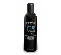 Mehron Hydro Prep Pro Sérum con ácido hialurónico y prebase en gel 120 ml | Sérum hidratante vegano con ácido hialurónico. Se absorbe rápido, no es graso ni pegajoso
