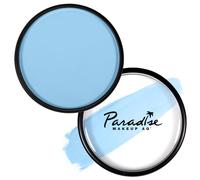 Mehron Paradise Makeup AQ Pintura facial y corporal 40 g, Light Blue | Se activa con agua, acabado mate, con aloe vera y manteca de cacao. Para escenario y pantalla, SFX, cosplay y Halloween