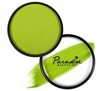 Mehron Paradise Makeup AQ Pintura facial y corporal 40 g, Lime | Se activa con agua, acabado mate, con aloe vera y manteca de cacao. Para escenario y pantalla, SFX, cosplay y Halloween