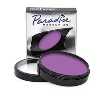 Mehron Paradise Makeup AQ Pintura facial y corporal 40 g, Mauve | Se activa con agua, acabado mate, con aloe vera y manteca de cacao. Para escenario y pantalla, SFX, cosplay y Halloween