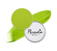 Mehron Paradise Makeup AQ Pintura facial y corporal 7 g, Lime | Se activa con agua, acabado mate, con aloe vera, aceite de aguacate, pepino, hierba limón y manteca de cacao