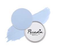 Mehron Paradise Makeup AQ Pintura facial y corporal 7 g, Pastel Blue | Se activa con agua, acabado mate, con aloe vera, aceite de aguacate, pepino, hierba limón y manteca de cacao