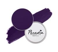 Mehron Paradise Makeup AQ Pintura facial y corporal 7 g, Violet | Se activa con agua, acabado mate, con aloe vera, aceite de aguacate, pepino, hierba limón y manteca de cacao