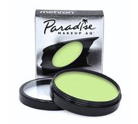 Mehron Paradise Makeup AQ Pro Size | Pintura de escenario y pantalla, cara y cuerpo, especial FX, belleza, cosplay y Halloween | Pintura facial activada por agua y color corporal, 40 g, verde pastel