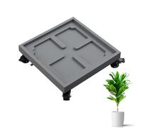 MEHWSAR Plant Caddy Carrito for macetas con palés Cuadrados Caddies, Mueble for macetas, for Interior, Exterior, hogar, jardín, Patio, Capacidad de Carga: 50 kg.(32cm)