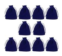 MEIBAOGE 10 bolsas de dados portátiles de terciopelo con cordón, almacenamiento de joyas, bolsa de tarot de Navidad, pequeña