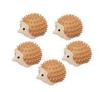 MEIBAOGE 5 juguetes rascadores para gatos, juguete interactivo, forma Durian, alivio de la picazón, aseo y juego