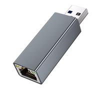 MEIBAOGE Adaptador USB 3.0 a Ethernet Ethernet de 1000 Mbps de velocidad para portátiles y computadoras de escritorio, convertidor USB Ethernet