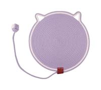 MEIBAOGE Almohadilla para rascar interacción, cojines de juguete de cuerda de algodón para gatos, alfombrilla protectora para muebles