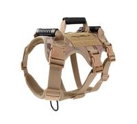 MEIBAOGE Arneses tácticos para perros, chalecos de nailon de durabilidad, arneses militares para entrenamiento y actividades al aire libre