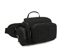 MEIBAOGE Bolsa de transporte para equipo de pesca multibolsillos, bolsa de aparejos de pesca resistente al aire libre, bolsa de hombro portátil de tela Oxford