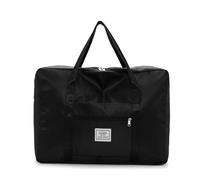 MEIBAOGE Bolsa deportiva de gimnasio con correa para el hombro, gran capacidad, bolsa de almacenamiento de equipaje para hombres y mujeres, negro (Black,xl), Length 21cm