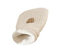 MEIBAOGE Bolsas de dormir para gatos, autocalentables, cama semiencerrada de felpa suave, accesorios de cama para mascotas