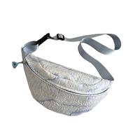 MEIBAOGE Bolso cruzado unisex casual vintage para el hombro, riñonera, bolsa deportiva japonesa para hombres y mujeres, Azul, Length 30cm