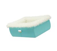 MEIBAOGE Cama para mascotas con cojín desmontable, nido suave, hermosa cama gruesa de pelo largo, sofá para perro, cojín desmontable