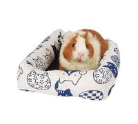 MEIBAOGE Cojín para cama de hámster, cojín de cama de conejos, juguete suave, casa para hámster para jerbos, cama de juguete molar