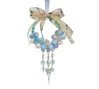 MEIBAOGE Colgante de coche con diseño de mariposa, adorno para colgar, kit de manualidades con temática de resina para joyería, Length 20cm, Resina