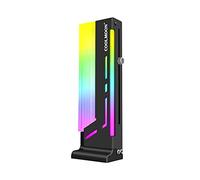 MEIBAOGE Coolmoon CM-GH2 Soporte Vertical para GPU Soporte Colorido 5V A-RGB Soporte Soporte para Tarjeta gráfica de Video Soporte para GPU, Soporte para GPU-Negro