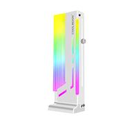 MEIBAOGE Coolmoon CM-GH2 Soporte Vertical para GPU Soporte Colorido 5V A-RGB Soporte Soporte para Tarjeta gráfica de Video Soporte para GPU, Soporte para GPU-Blanco