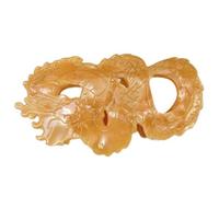 MEIBAOGE Delicada pinza china para el pelo para mujeres y niñas, para el cuidado de la piel, pinza para el cabello fino, antideslizante, delicada pinza para el cabello, ver tabla de tallas, amarillo