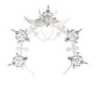 MEIBAOGE Diadema de diosas para el pelo, diadema elegante y delicada para mujeres y niñas