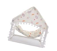 MEIBAOGE Hamaca de cerdos de guineas con estampado de cerdos de guineas, accesorio de actividad para conejos, hurones y hámster