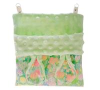 MEIBAOGE Hamaca para animales pequeños, bolsas de terciopelo, hamacas colgantes, cama para hámsters, ardillas, marmosets
